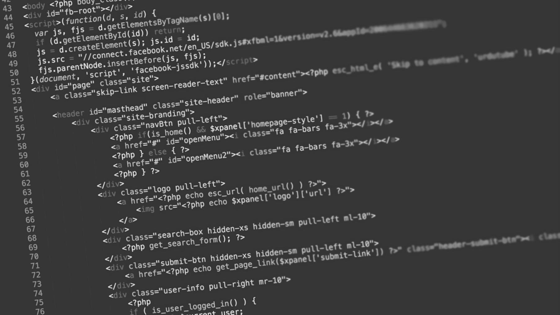 Software testing session in progress